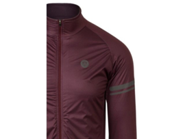 AGU Polartec Alpha heren winter fietsjack - bordeaux