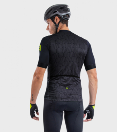 Alé Solid Cross fietsshirt korte mouwen - zwart