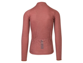 AGU Six6 merino fietsshirt lange mouwen - spice