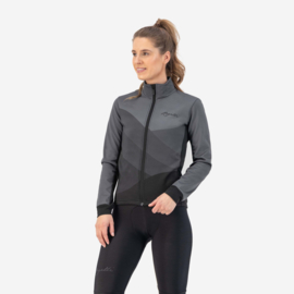 Rogelli Farah dames winter fietsjack - zwart