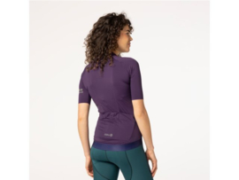 AGU Performance Solid  dames fietsshirt korte mouwen - purple velvet