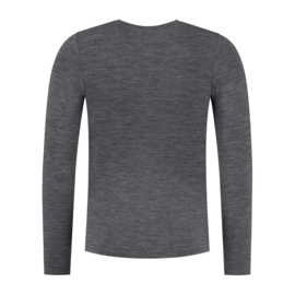 Rogelli Merino ondershirt lange mouwen - grijs