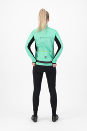 Rogelli Barrier/Nero dames winter fietskledingset - mint/zwart