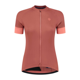 Rogelli Modesta dames fietsshirt korte mouwen - rood
