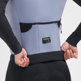 Rogelli Distance II dames fietsshirt lange mouwen – lila/zwart