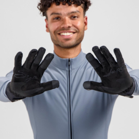 Rogelli Signature Raceday winter fietshandschoenen - zwart