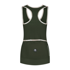Rogelli Abbey spinning tanktop - groen/zand
