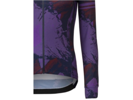 AGU Performance Flower dames fietsshirt lange mouwen - purple rain