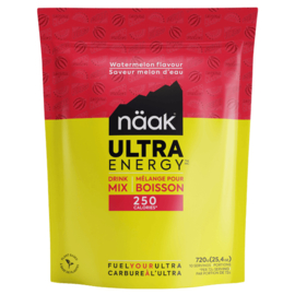 Näak Ultra Energy Drink Mix - Watermelon - zak (720 gram)