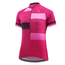 Löffler HZ Finessa dames fietsshirt korte mouwen - roze