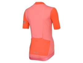 AGU Performance Colorblock dames fietsshirt korte mouwen - sakura blossom