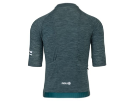 AGU Performance Merino  fietsshirt korte mouwen - deep sea green
