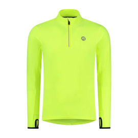 Rogelli Core hardloopshirt heren lange mouwen - fluor