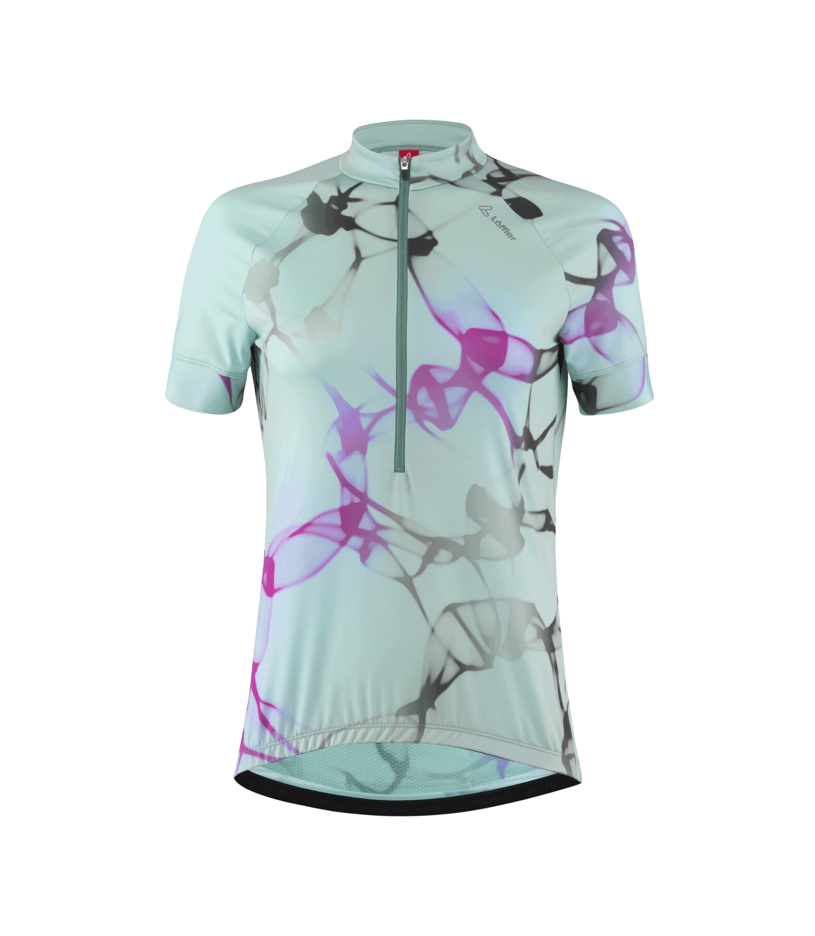 Löffler Basic Serenade HZ dames zomer fieskledingset - zwart/cottage