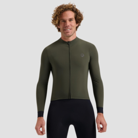 Rogelli Signature Light heren fietsshirt lange mouwen - groen