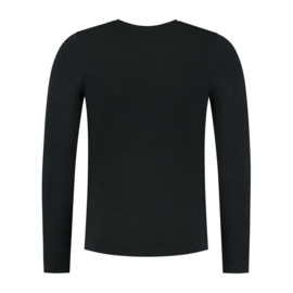 Rogelli Merino ondershirt lange mouwen - zwart