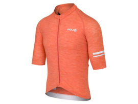 AGU Performance Merino  fietsshirt korte mouwen - sunset orange