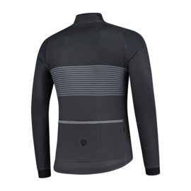 Rogelli Boost heren fietsshirt lange mouwen - zwart/grijs