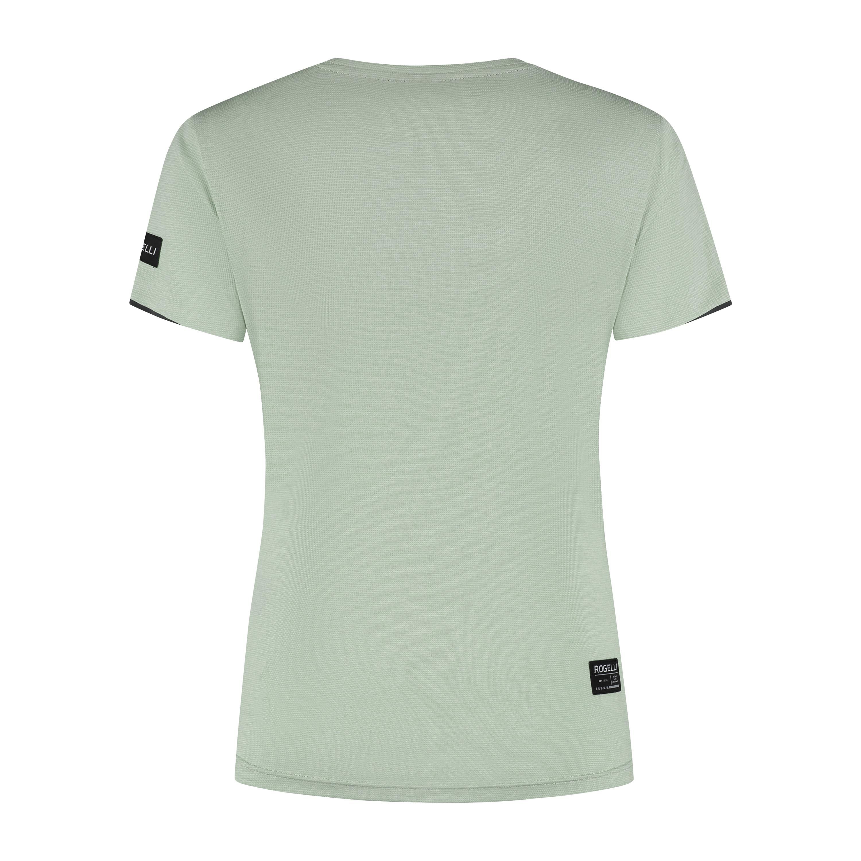 Rogelli Distance hardloopshirt dames korte mouw - groen