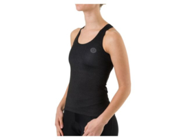 AGU Melange dames fiets tanktop - zwart