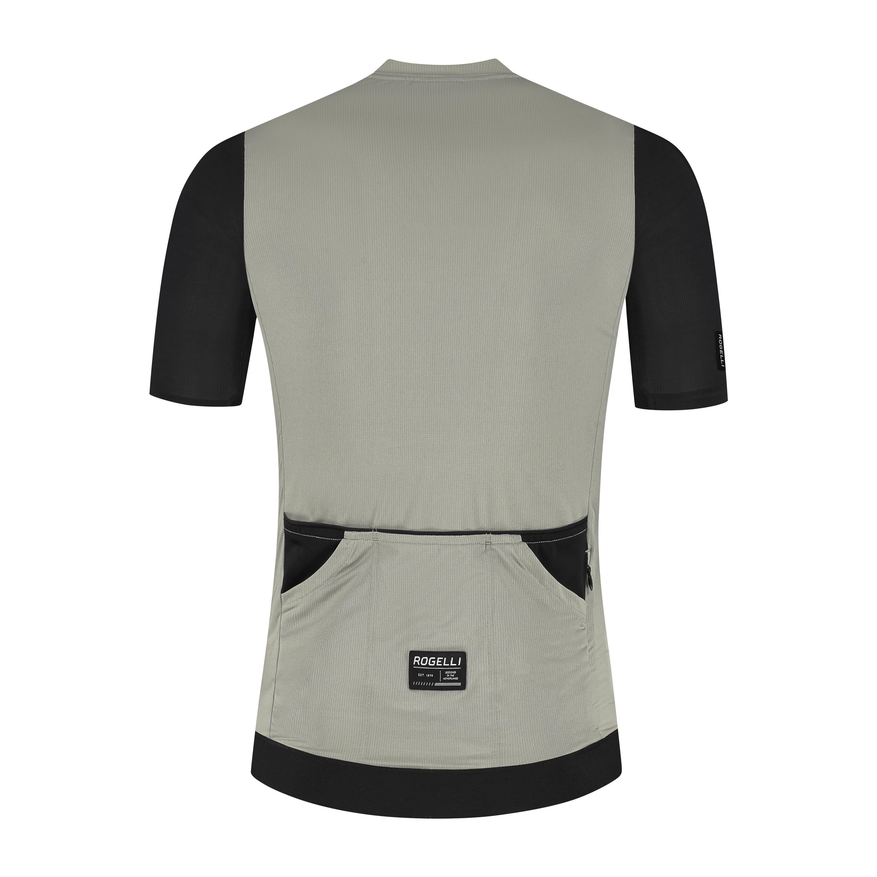 Rogelli Distance II heren zomer fietskledingset - zand/zwart