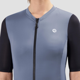 Rogelli Distance II dames fietsshirt korte mouwen - paars/zwart