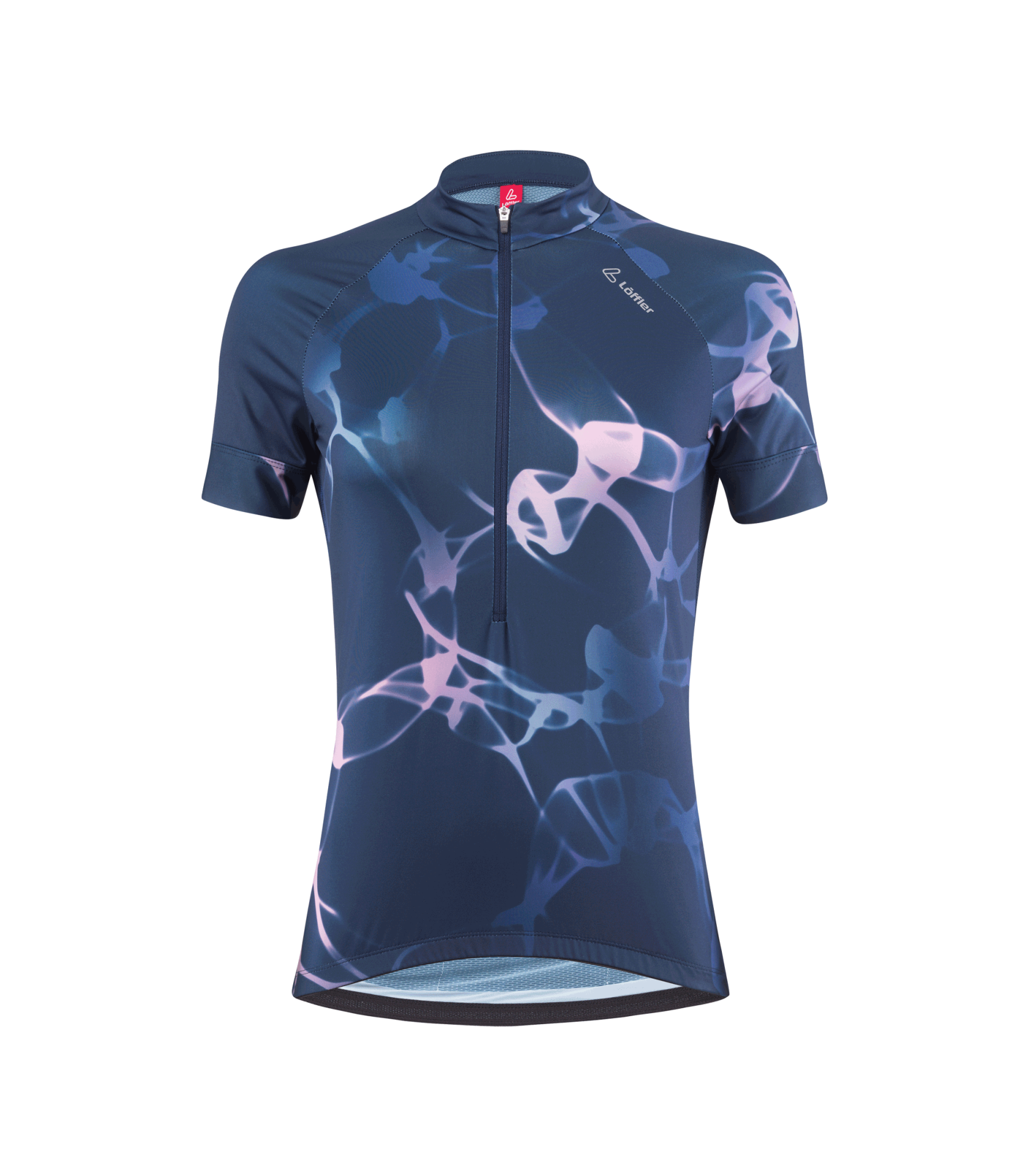 Löffler Basic Serenade HZ dames zomer fieskledingset - zwart/blauw
