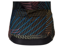 AGU Performance Nocturnal Lines dames fietsshirt korte mouwen - zwart