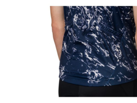 AGU Marble fietsshirt korte mouwen - blauw