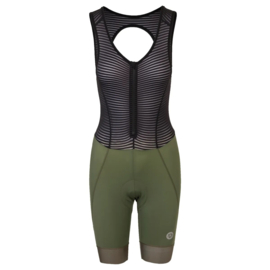 AGU Essential Prime II dames bibshort - legergroen