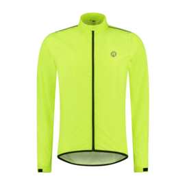 Rogelli Core heren fiets regenjack - fluor