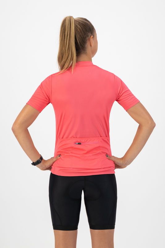 Fietsshirt dames roze sale