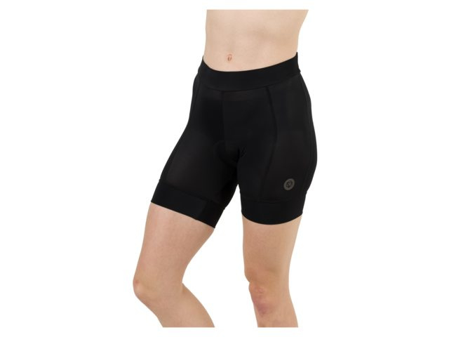 AGU Essential Shorty korte dames fietsbroek - zwart | FIETSBROEKEN KORT | Dress2Bike