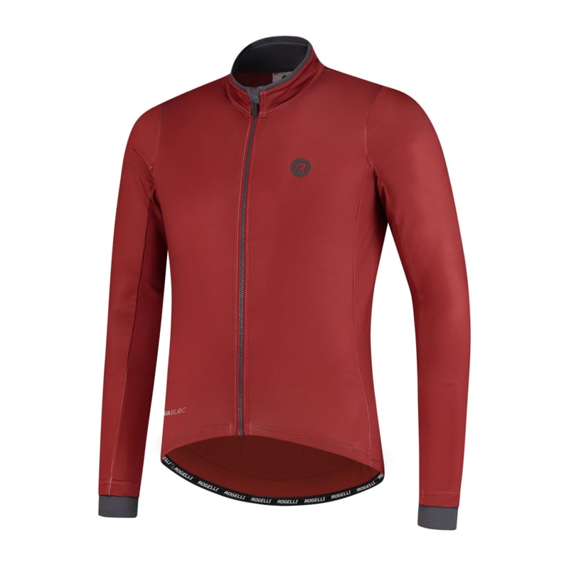 Handel attent Moeras Rogelli Essential heren fietsshirt lange mouwen - rood | FIETSSHIRTS LANGE  MOUWEN | Dress2Bike
