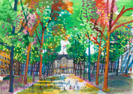 Den Haag - Lange Voorhout voorjaar