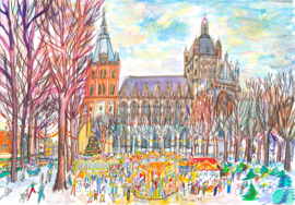 Den Bosch - Kerstmarkt in november