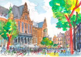 Groningen - Academiegebouw Rijksuniversiteit