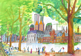Hofvijver voorjaar