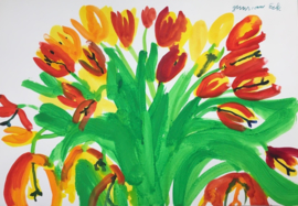 Tulpen - 70 x 100 cm