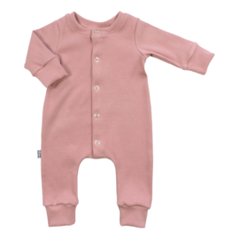 Kleine Baasjes NEWBORN - Baby Jumpsuit Rib Pink