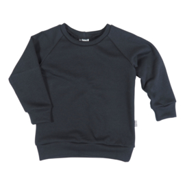 Kleine Baasjes Organic - Raglan Sweater Zwart