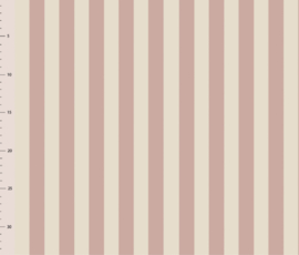 Vertical Dusty Pink/Cream  - Jersey