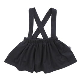 Kleine Baasjes Organic - Suspender Skirt Black