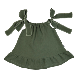Kleine Baasjes Organic - Ibiza Dress Green