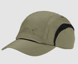 Jack Wolfskin Vent Pro Khaki Cap maat M