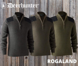 Deerhunter Rogaland Knit with Zip Neck herentrui