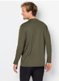 Jack Wolfskin Crosstail LS Heren Shirt