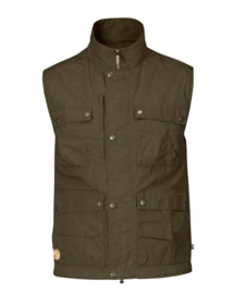 Fjällräven Reporter Lite Vest Dark Olive heren bodywarmer maat M