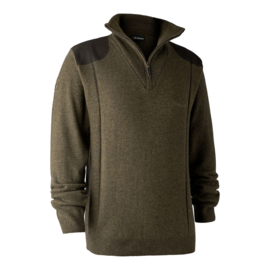 Deerhunter Sheffield Knit with Zip-neck herentrui