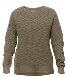 Fjällräven Sörmland roundneck Taupe L dames sweater